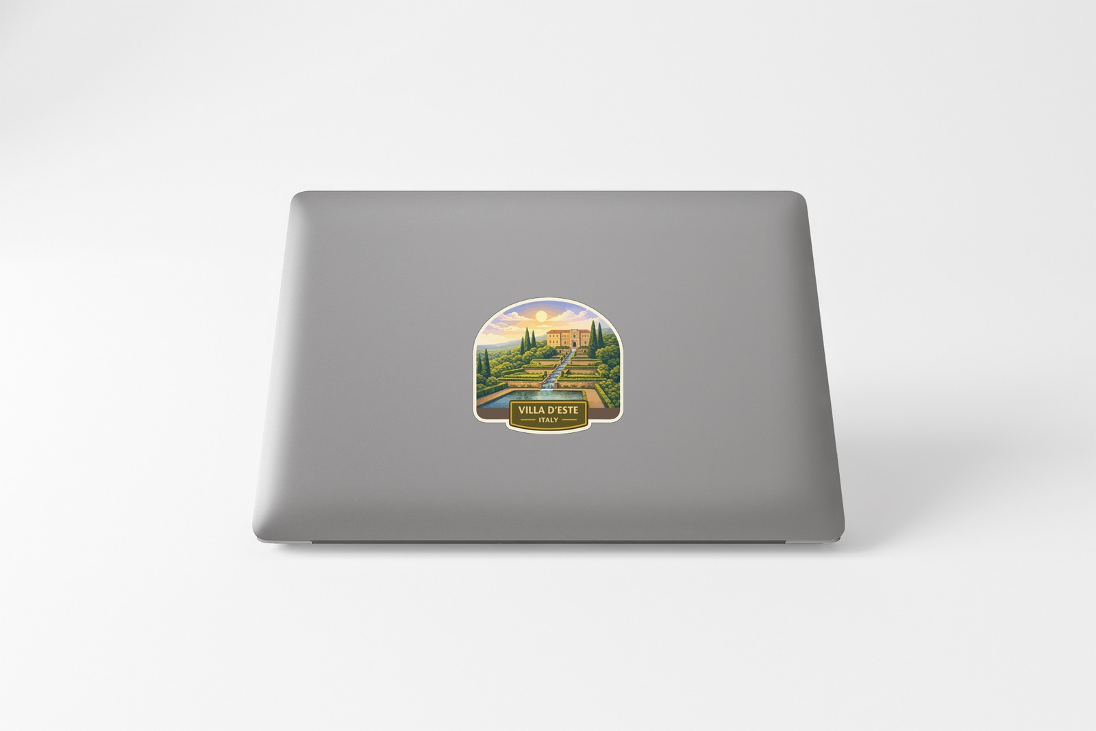 Villa d'Este Italy Sticker Decal Vinyl Die-Cut World Heritage Sites Series