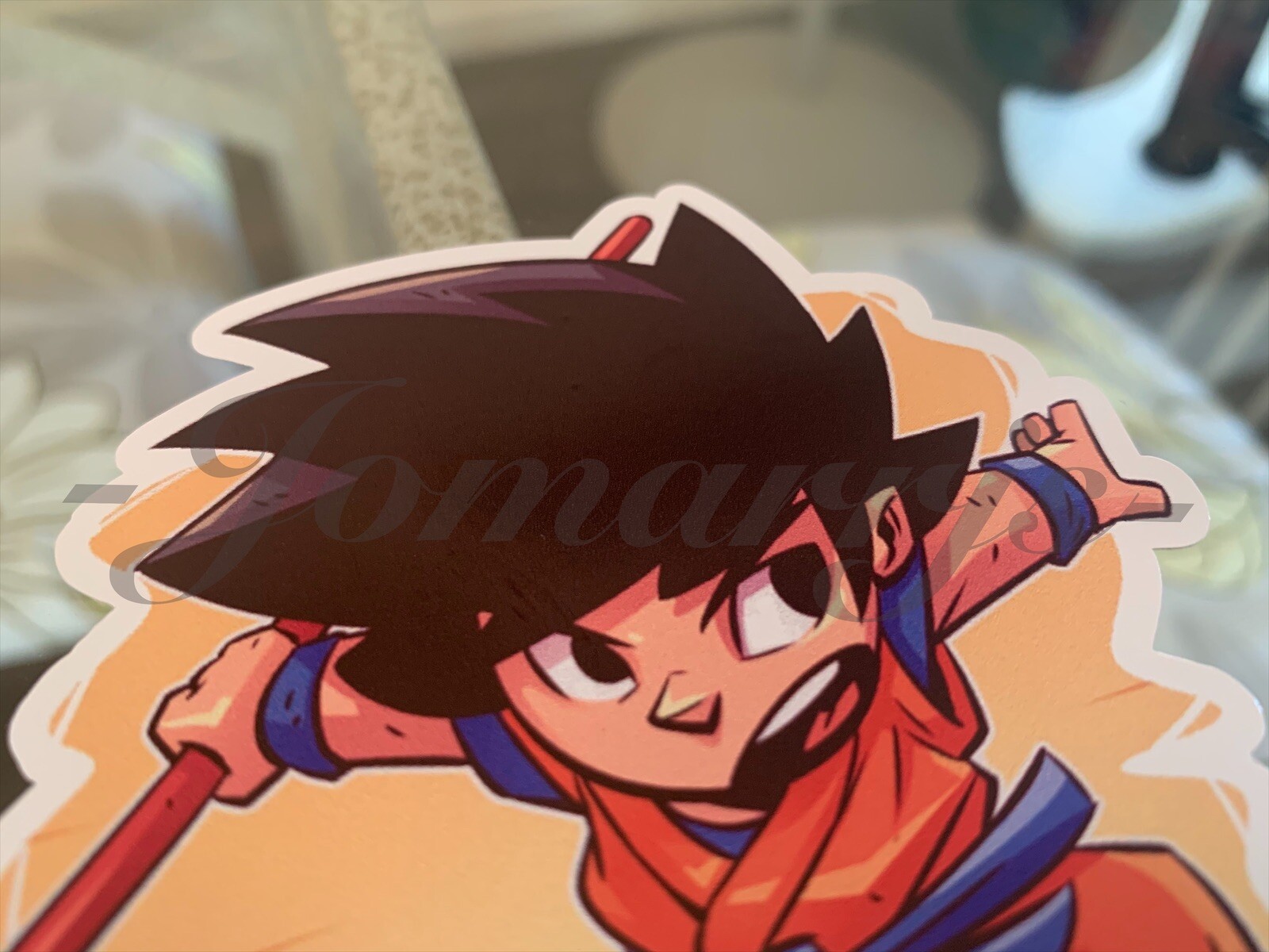 Dragon Ball Z – Anime – Goku Kakarot Chibi Custom Sticker Decal Sign manga