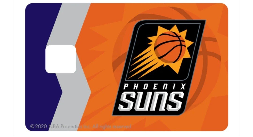 Phoenix Suns Basketball Credit Debit Card Sticker Skin Free Shipping