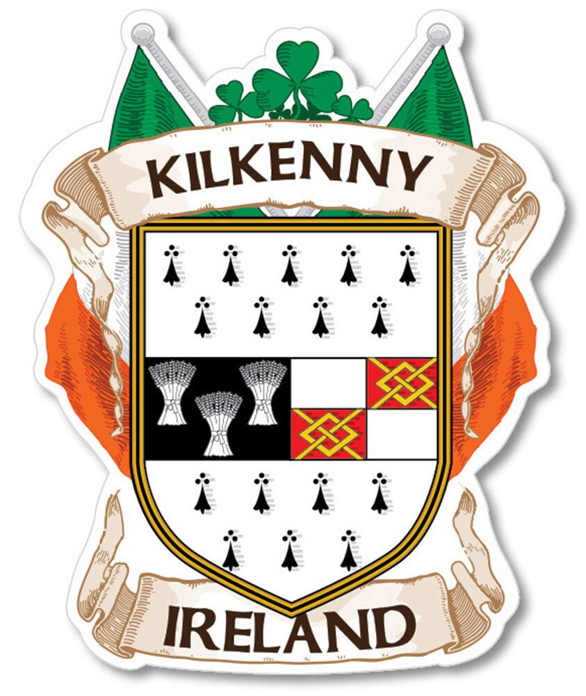 County Kilkenny Ireland Irish Decal Sticker