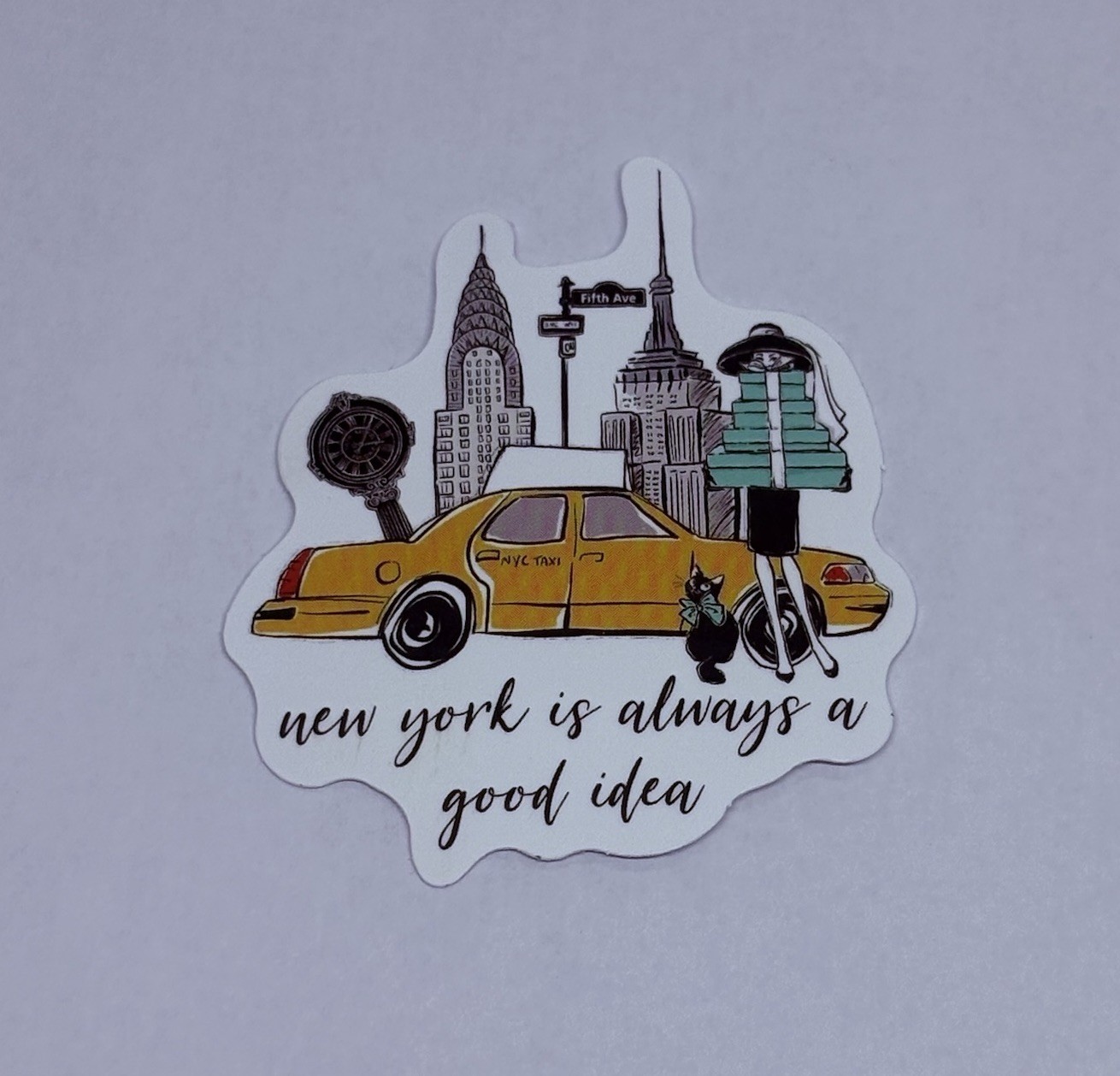 ‘New York Is Always A Good Idea” Sticker Art Decal Vinyl Country Souvenir Tc9