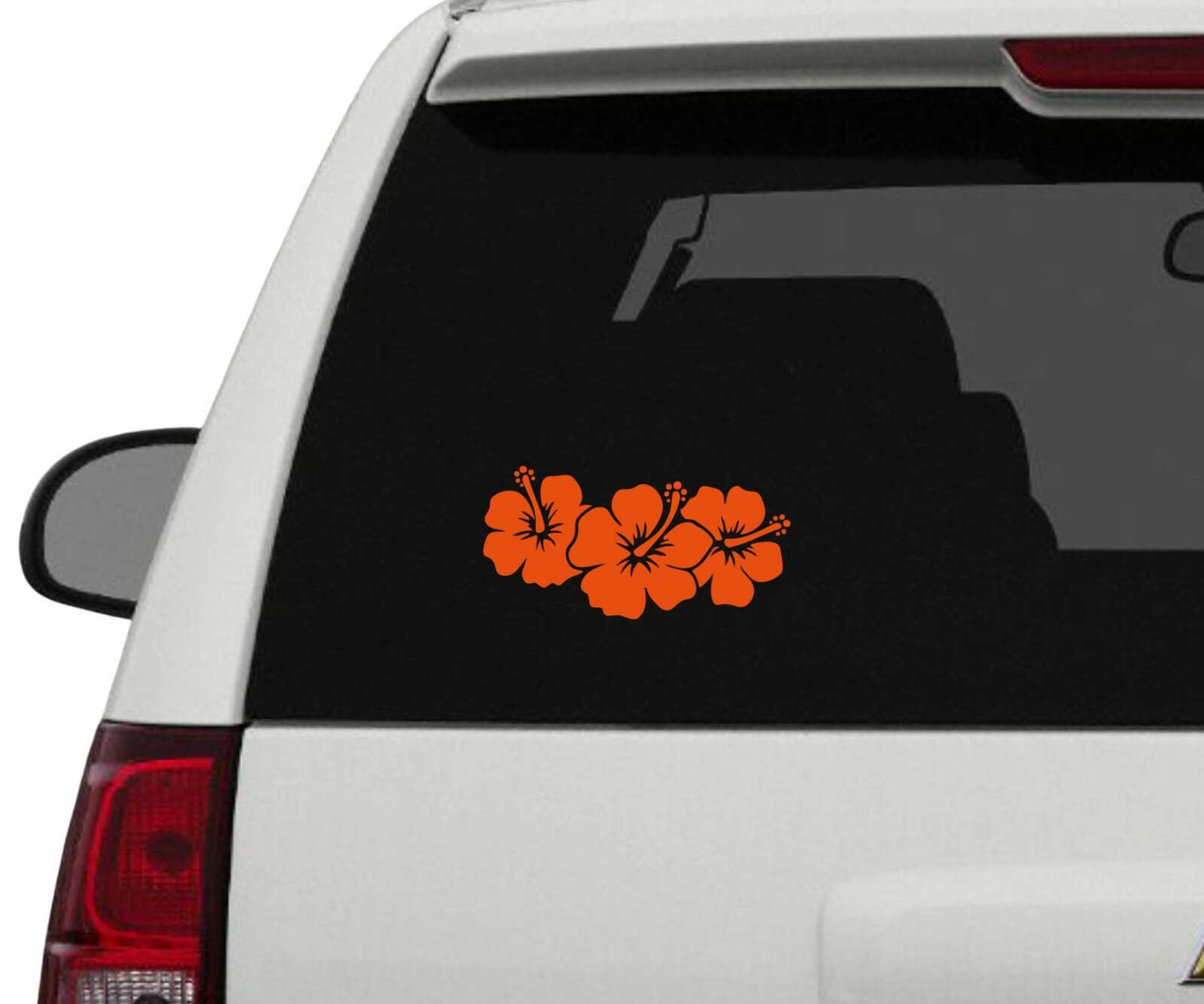 Hibiscus Vinyl Decal Sticker Car Truck SUV Window Bumper Wall Laptop Tablet