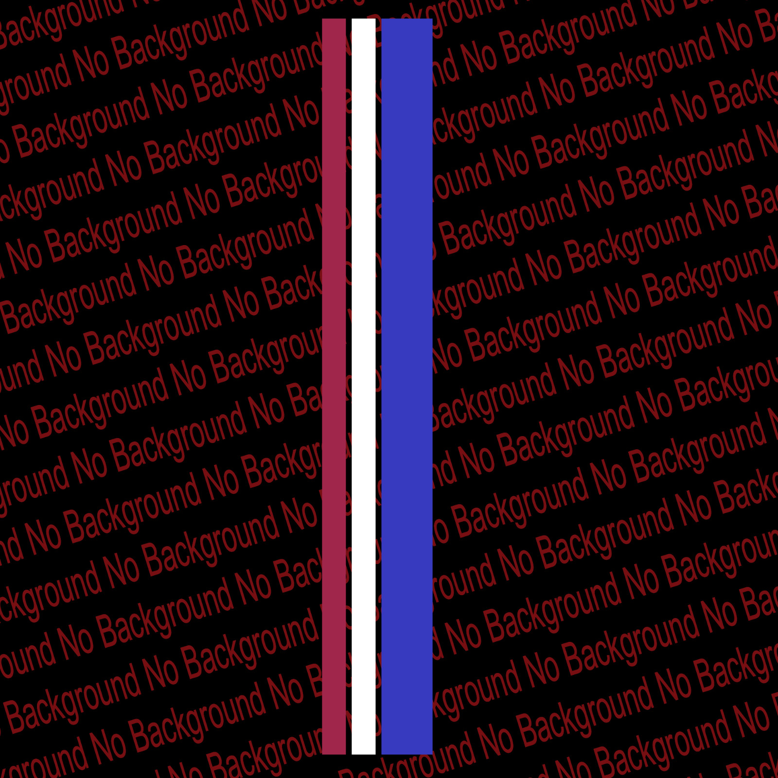 Custom 6" (width) x 48" (length) Red White Blue Racing Strips Die Cut Viny Decal