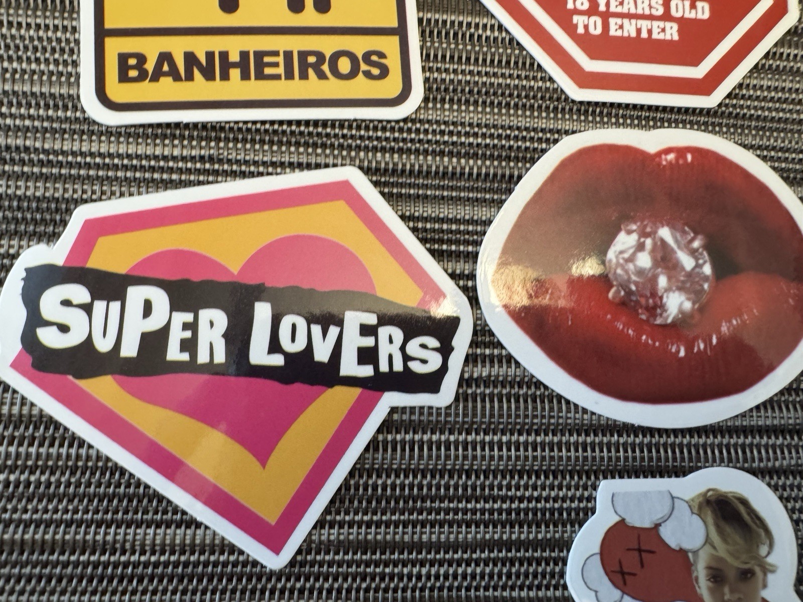 Fun Lot 9 Sticker Colorful Lovers Marilyn Monroe Girls Women Risque Panties