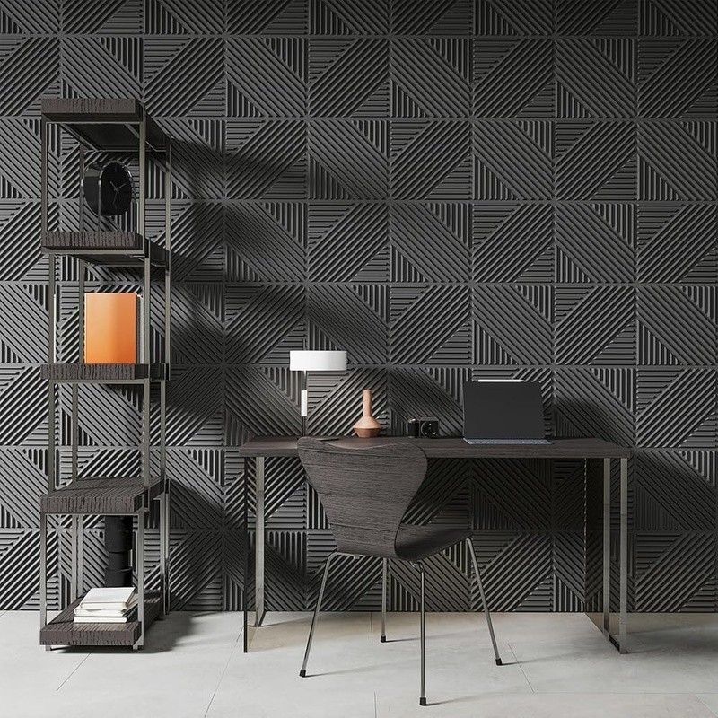 3D Textured PVC Wall Panels DIY Accent Panels Easy Install Home Office Decor New