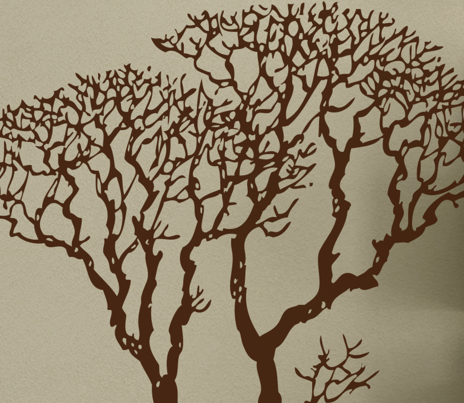 Bare Tree Wall Decal for Bedroom, Bathroom, Living Room, Nursery. #240