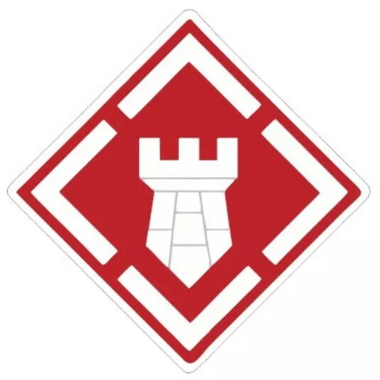 20TH Engineer Brigade Sticker Decal M743