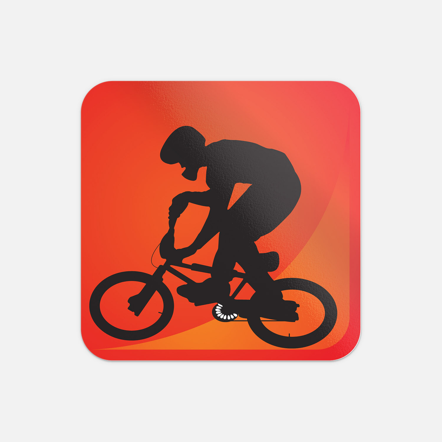 Bmx Sport Icon Vinyl Sticker Decal