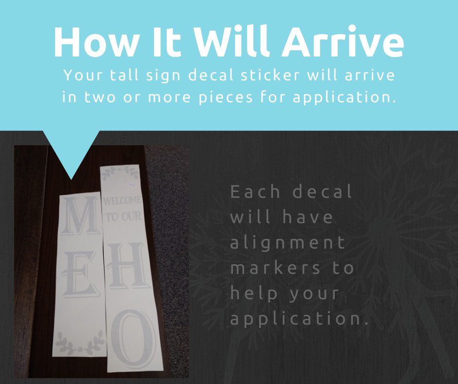 Decal Sticker for Tall Wood Sign Fall Porch Give Thanks Wreath Autumn Turkey Art