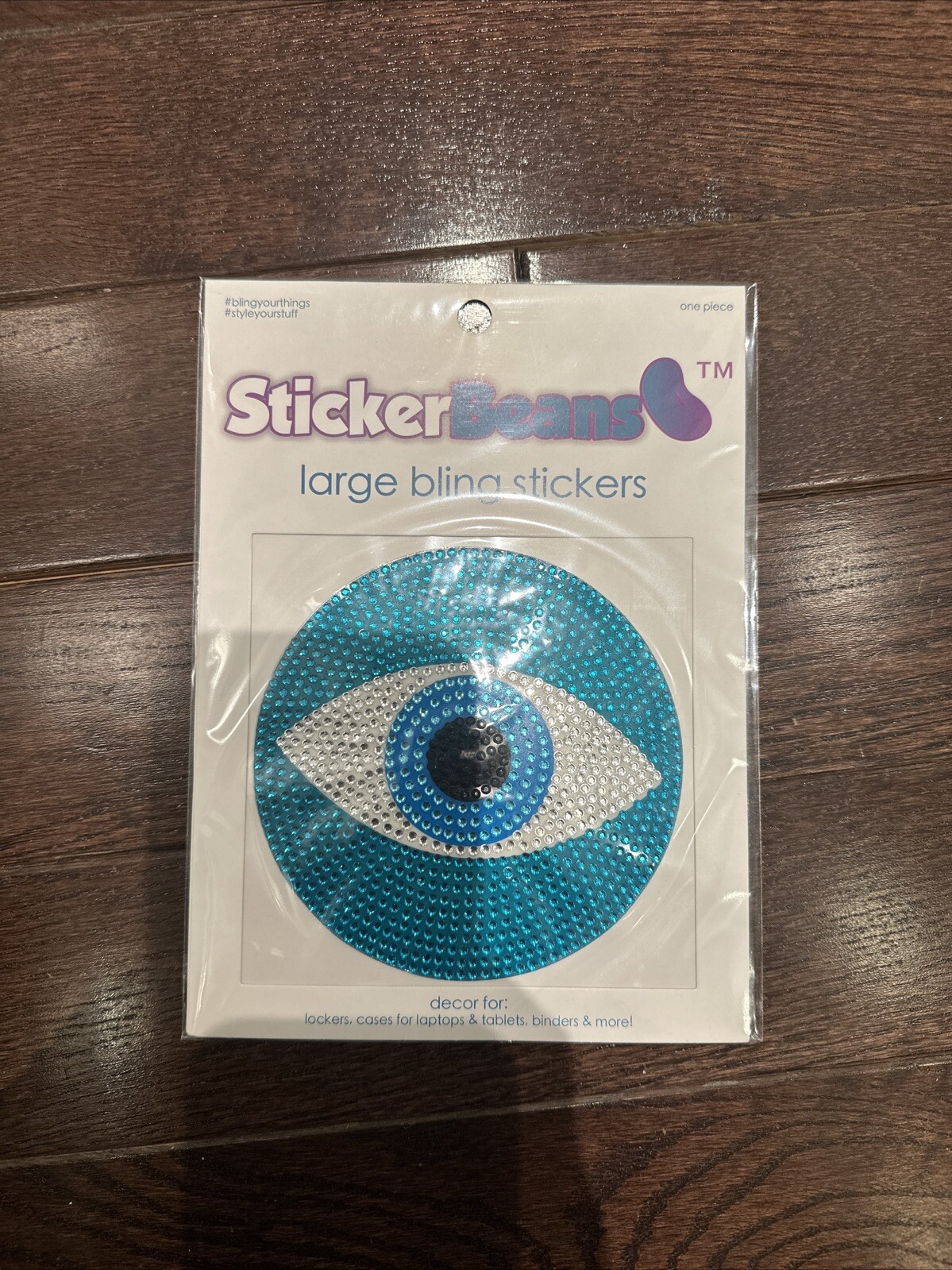 NEW StickerBeans Large Evil Eye 5” Sticker
