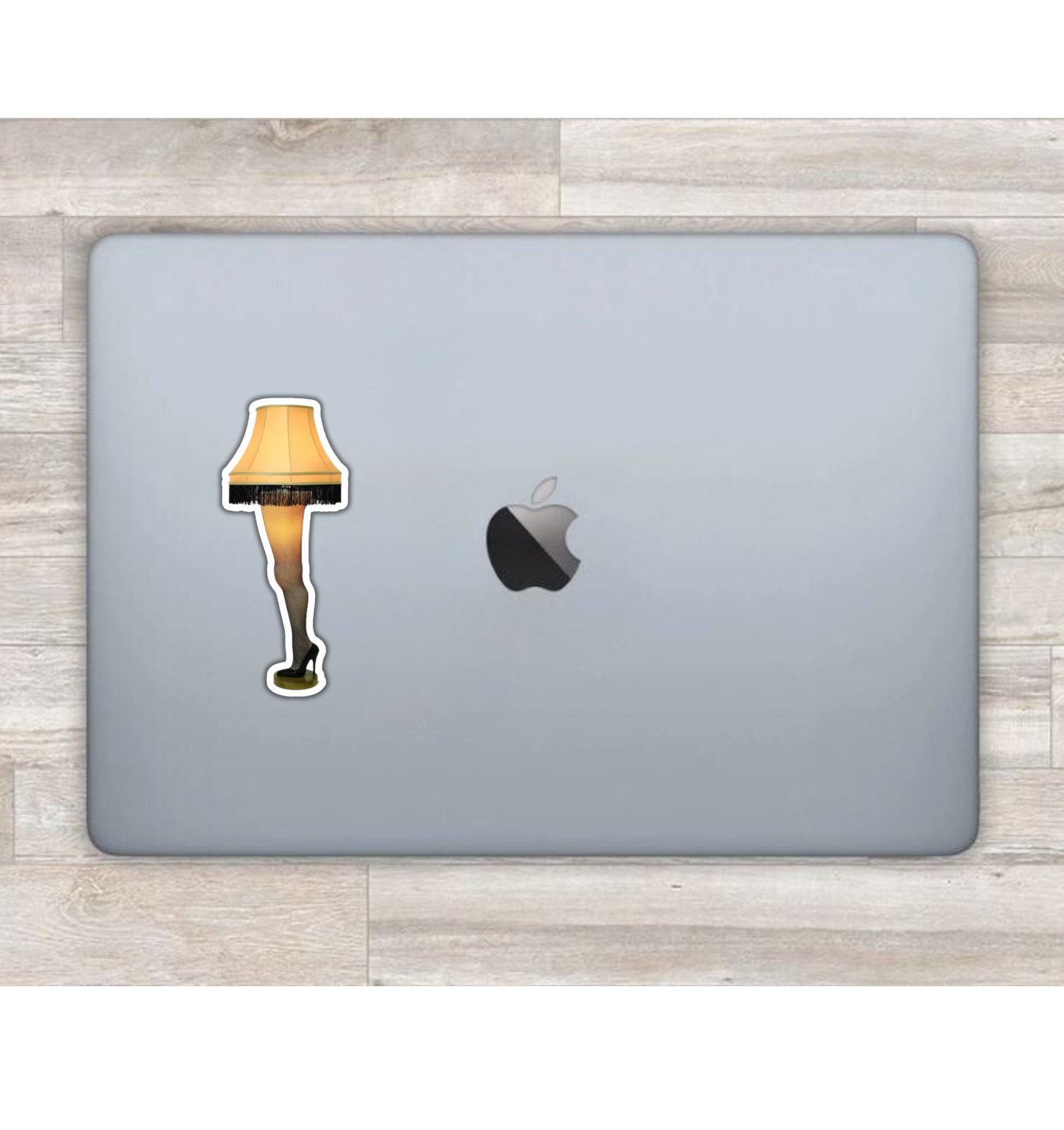 Leg Lamp Die Cut Glossy Vinyl Sticker