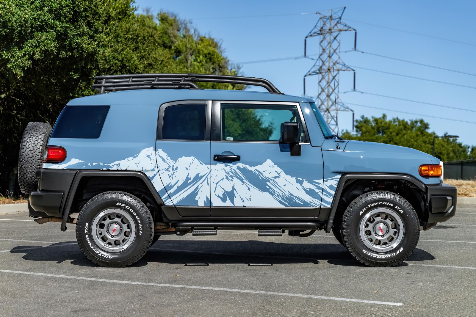 Aftermarket Mountain Truck Graphic Decal. Overland Vinyl Decal. #7085