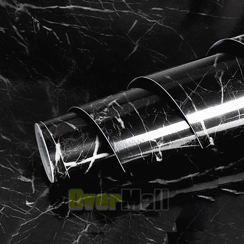 Marble Contact Paper 23.6" *118" Self Adhesive Wallpaper Roll for Countertop