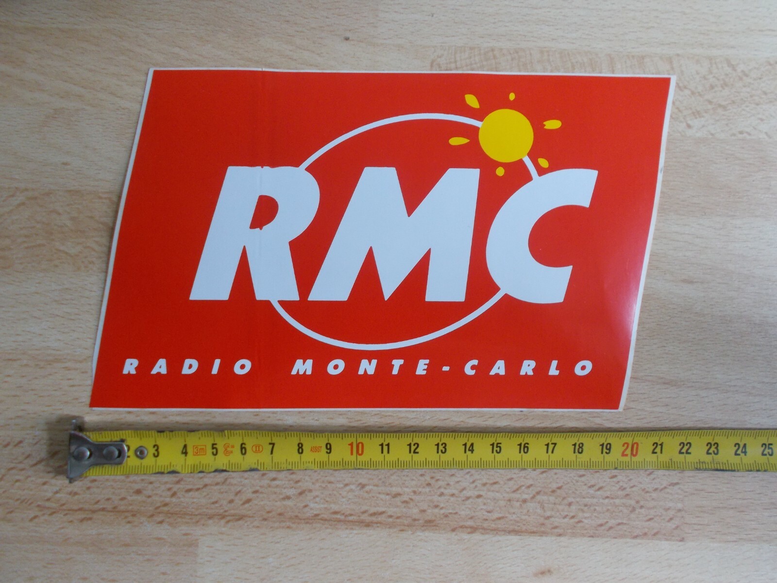 Sticker RMC Radio Riding Carlo (7 11/16in)