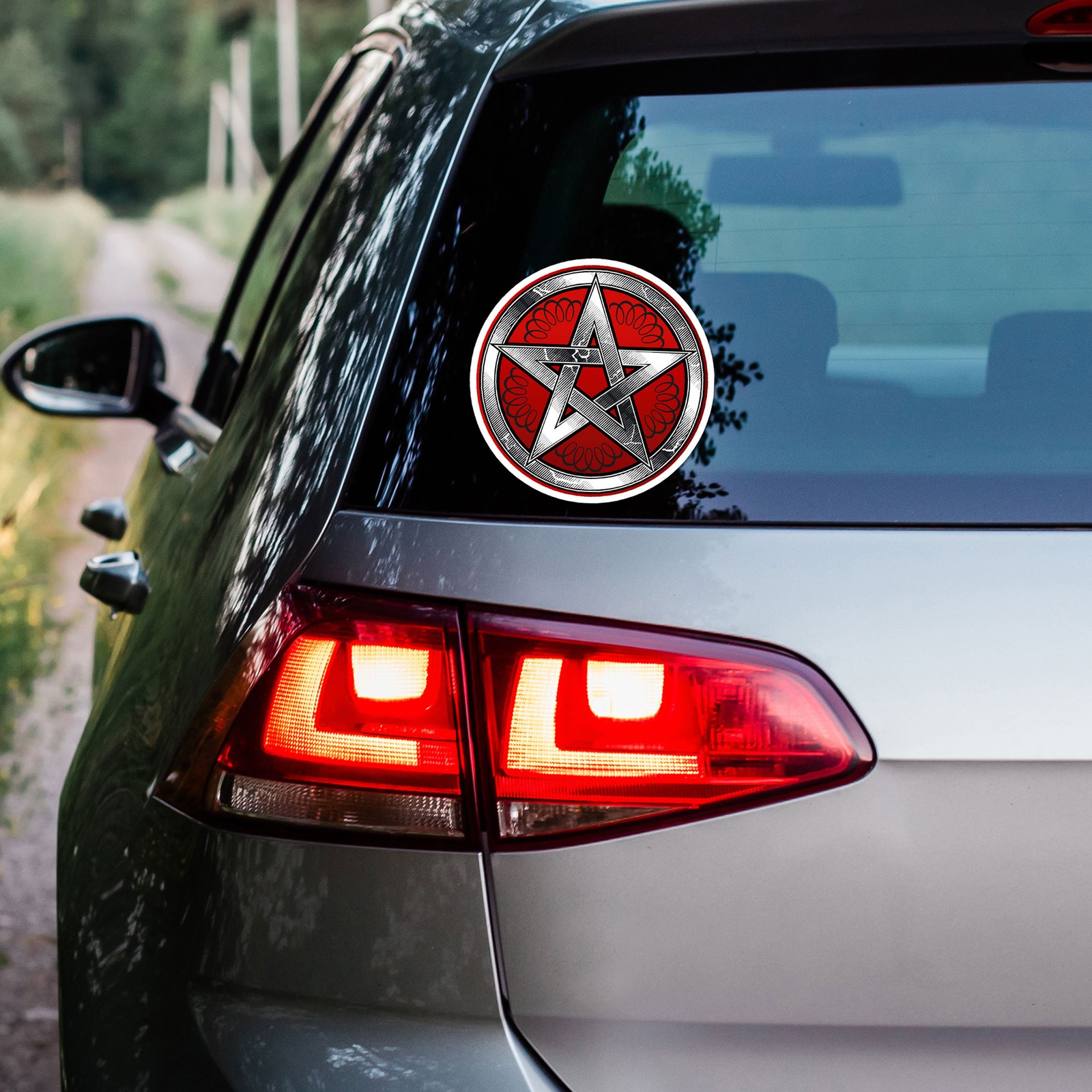 Pentagram – Vinyl Decal Sticker – Car Window Laptop – ebn9186