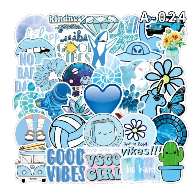 Mystery Vinyl Sticker/Decal: Matte sticker pack VSCO# 03, US seller