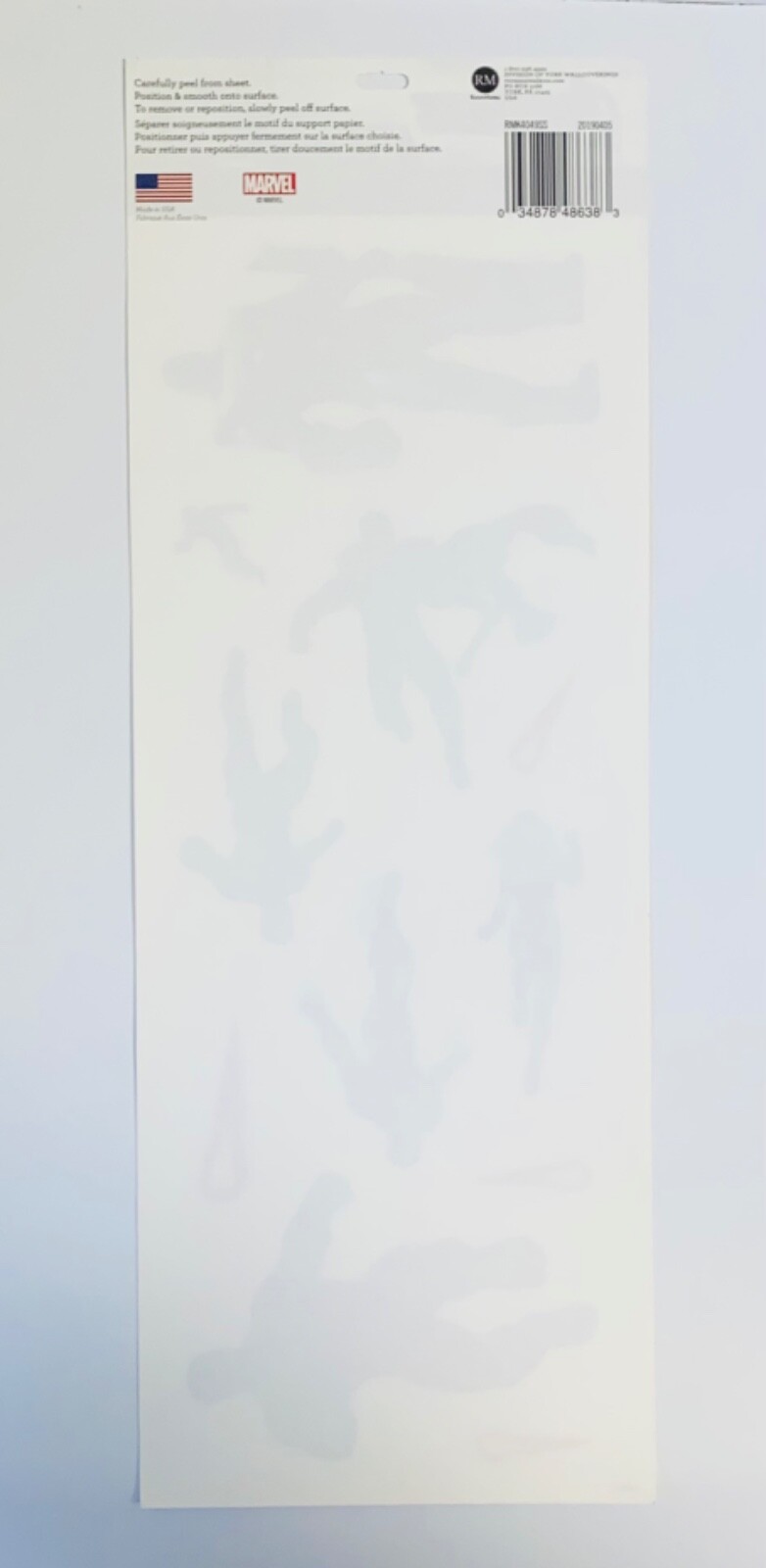 Marvel AVENGERS 11 Sticker Wall Decals CAPTAIN AMERICA Marvel IRON MAN Hulk THOR