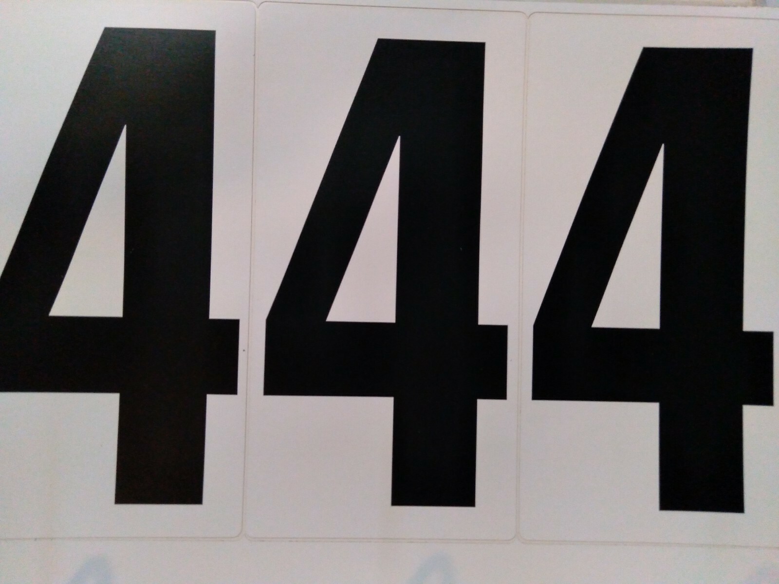 5" Set of Digits Numeral Mailbox Home Locker House Numbers Vinyl Stickers Decals