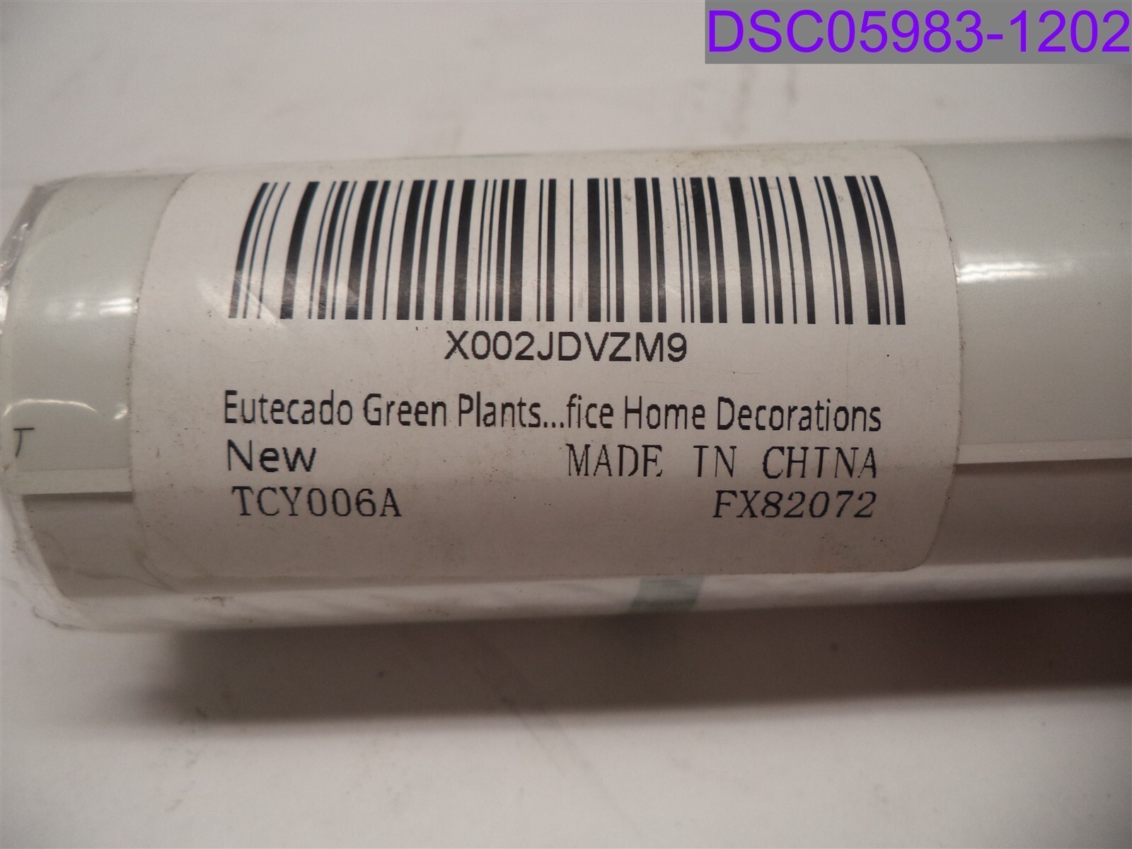 Eutecado Green Plants Wall Decals Peel & Stick 2 Pieces 11.8" x 35.4"