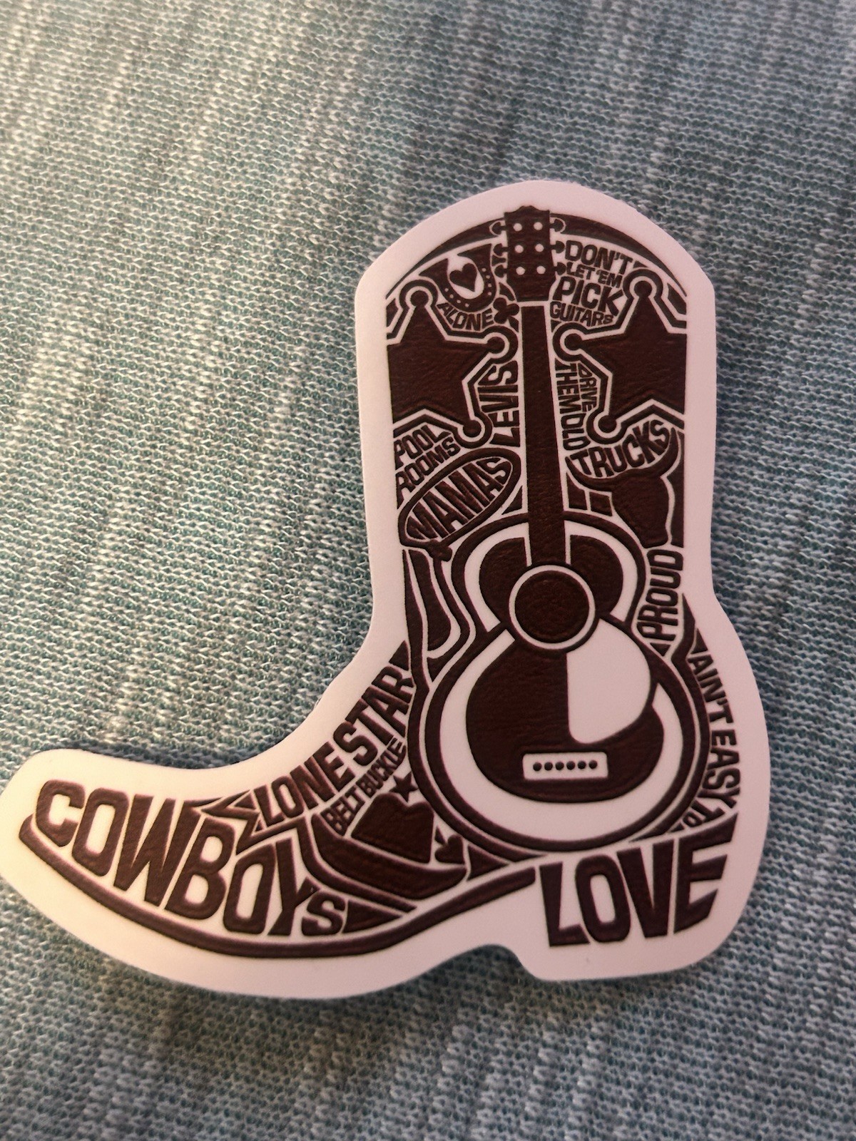 Western Themed Lot Of Stickers (10) + Bonus Extra Cowboy, Western, Horse ALL NEW