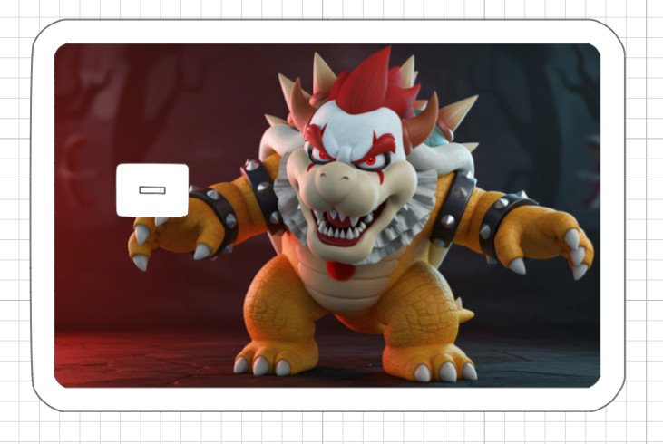 Pennywise Super Mario Credit Debit ATM Card Skin Sticker Toad Peach King Horror