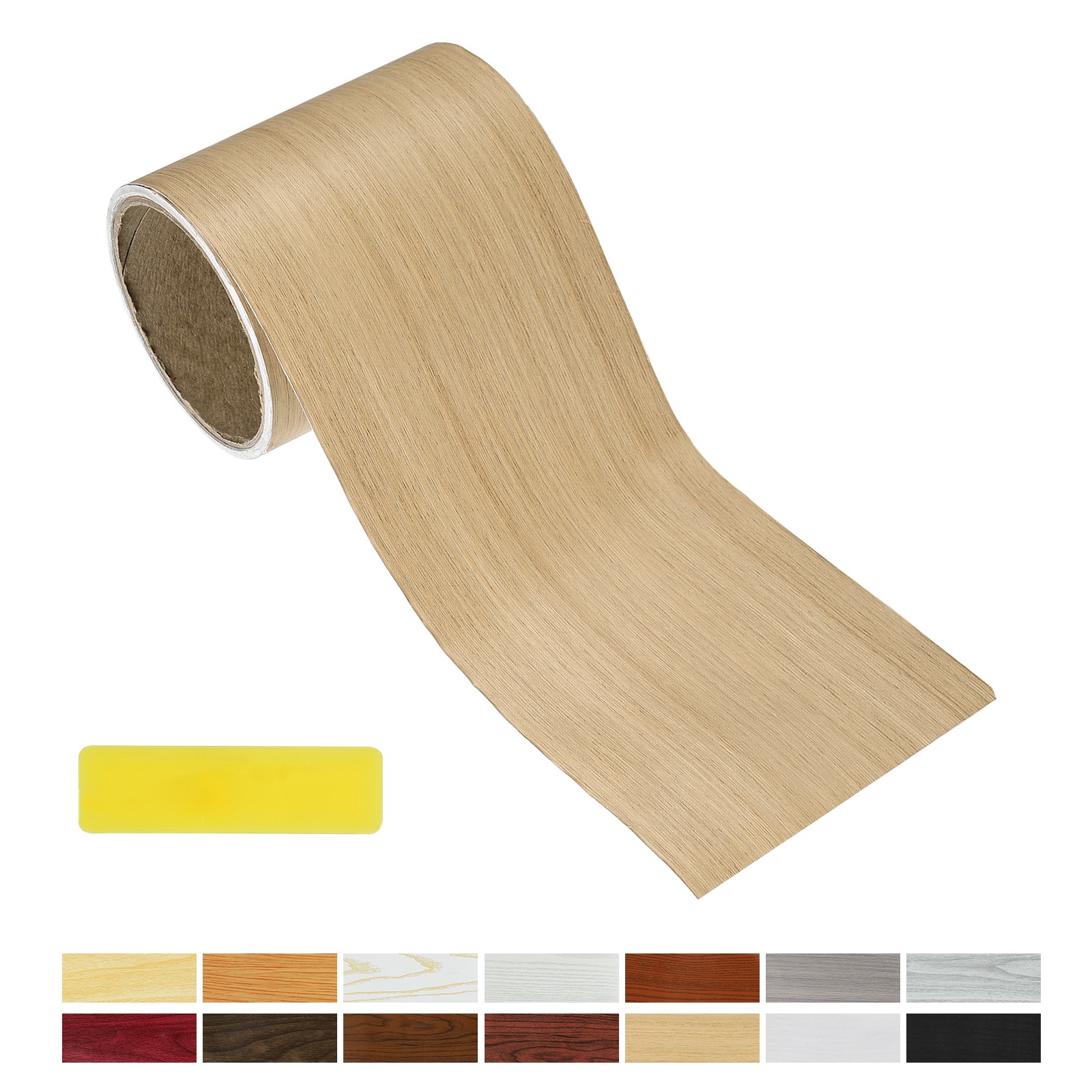 Wood Grain Repair Tape, 3.94 Inch x 16.4 ft Self Adhesive, Poplar