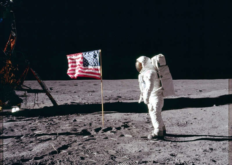 NASA MOON HOAX STICKERS
