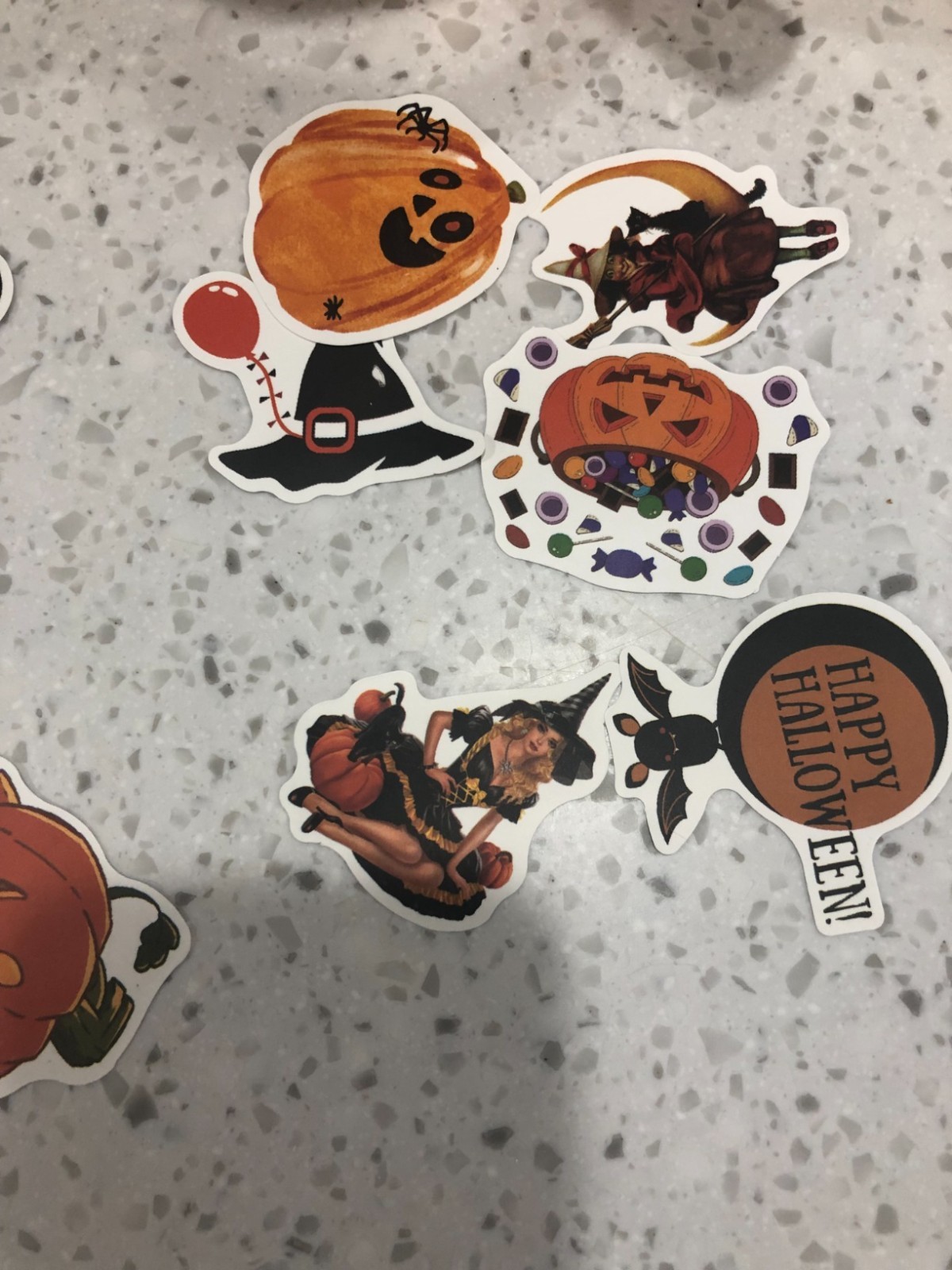 Halloween Mix Sticker Lot 100 Stickers Horror Kids To Adults Something For All!