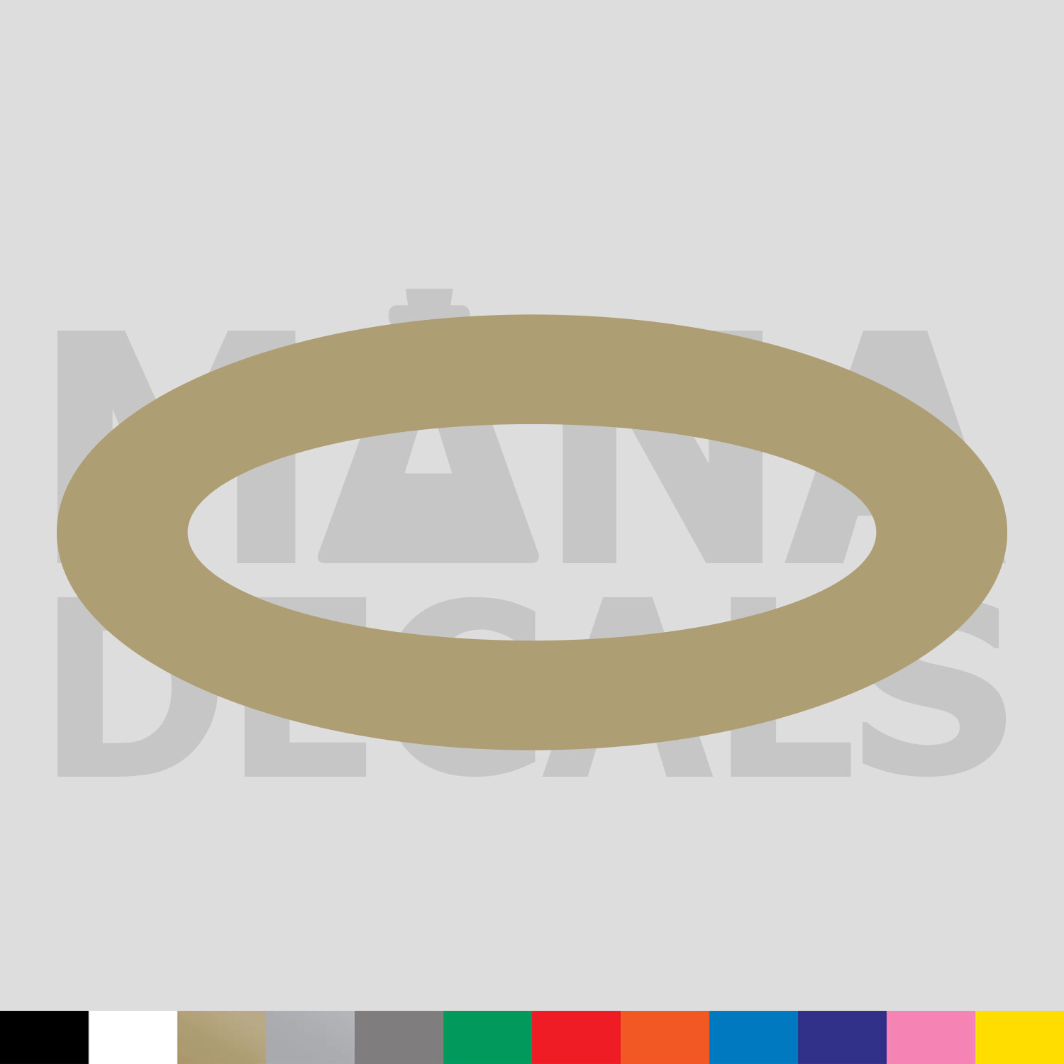 Halo Vinyl Die Cut Decal Sticker – Angel Good Holy Spirit Christian