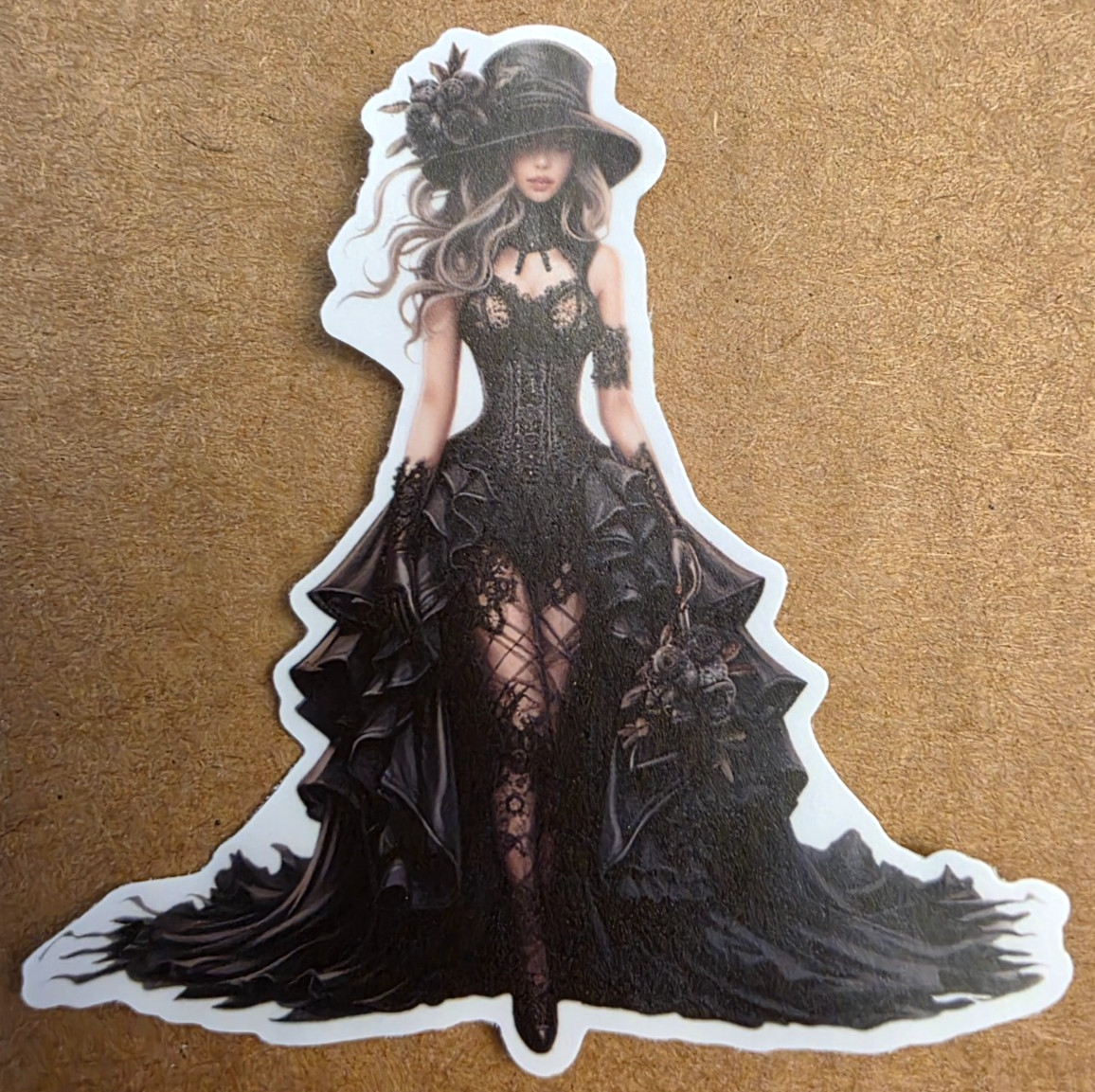 Halloween Sticker Girl Witch Vampire Ghost Gothic Punk Emo Steampunk Anime Manga