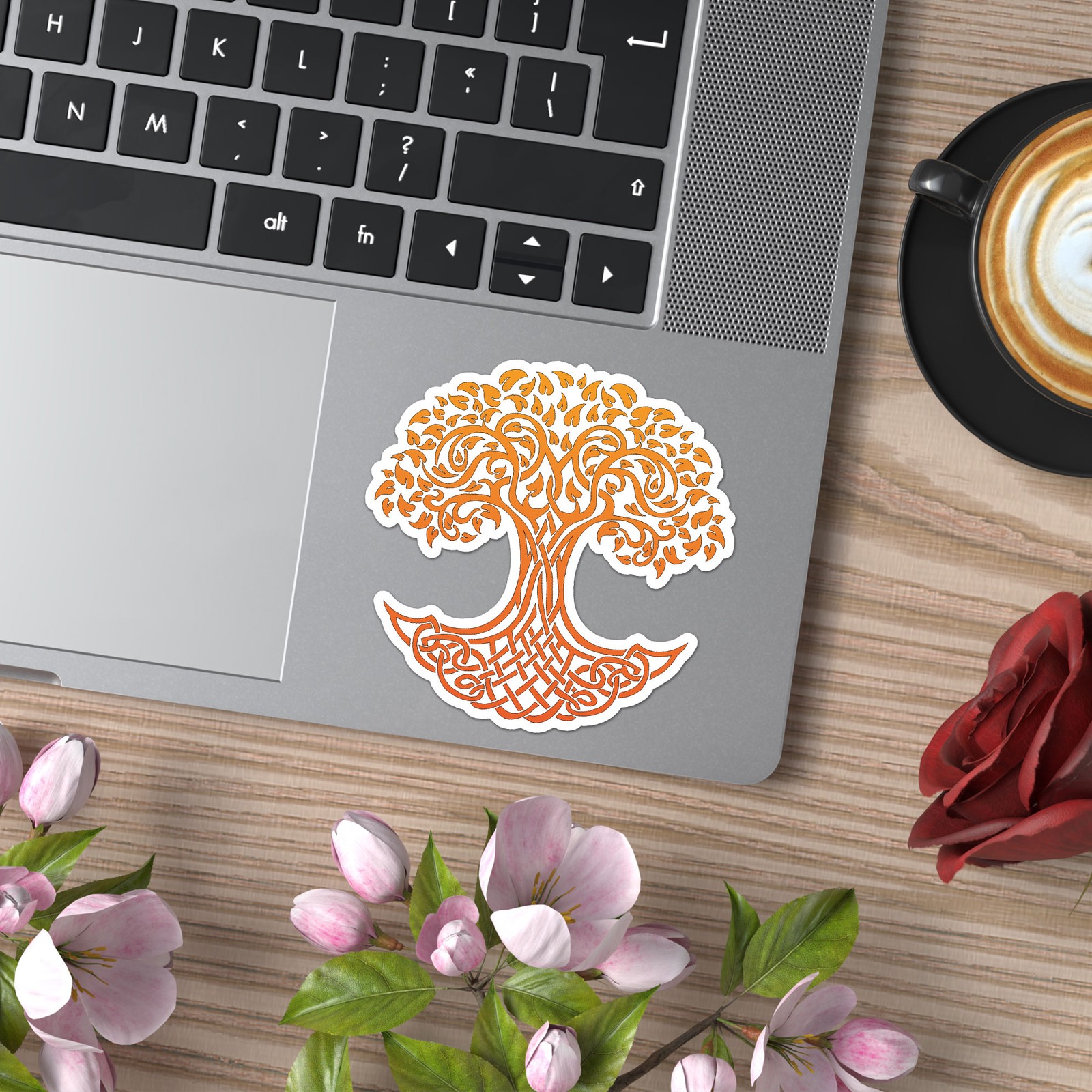 Celtic Knot Tree – Vinyl Decal Sticker – Car Window Laptop – ebn8035