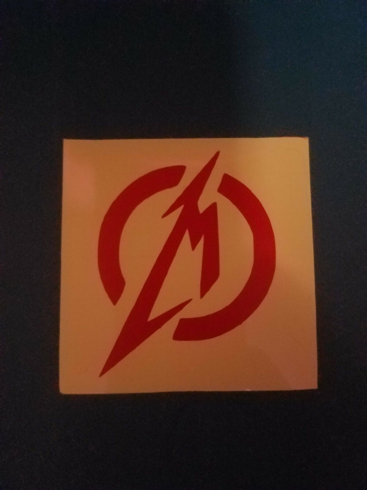 Metallica Circle Logo Vinyl Decal