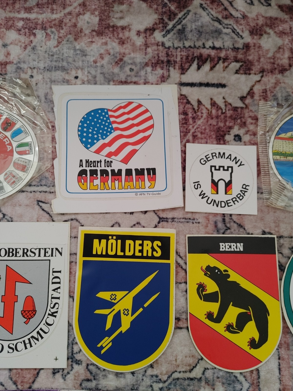 YOUR CHOICE – Vintage Europe Germany France International Travel Stickers