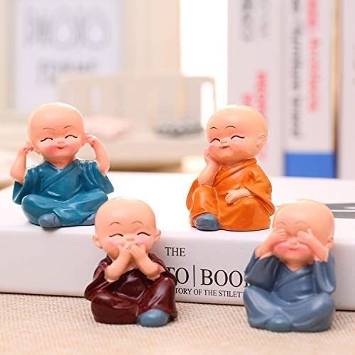 Buddha Monk Statue |Figurine showpiece Decoration for Home Indoor,Outdoor.