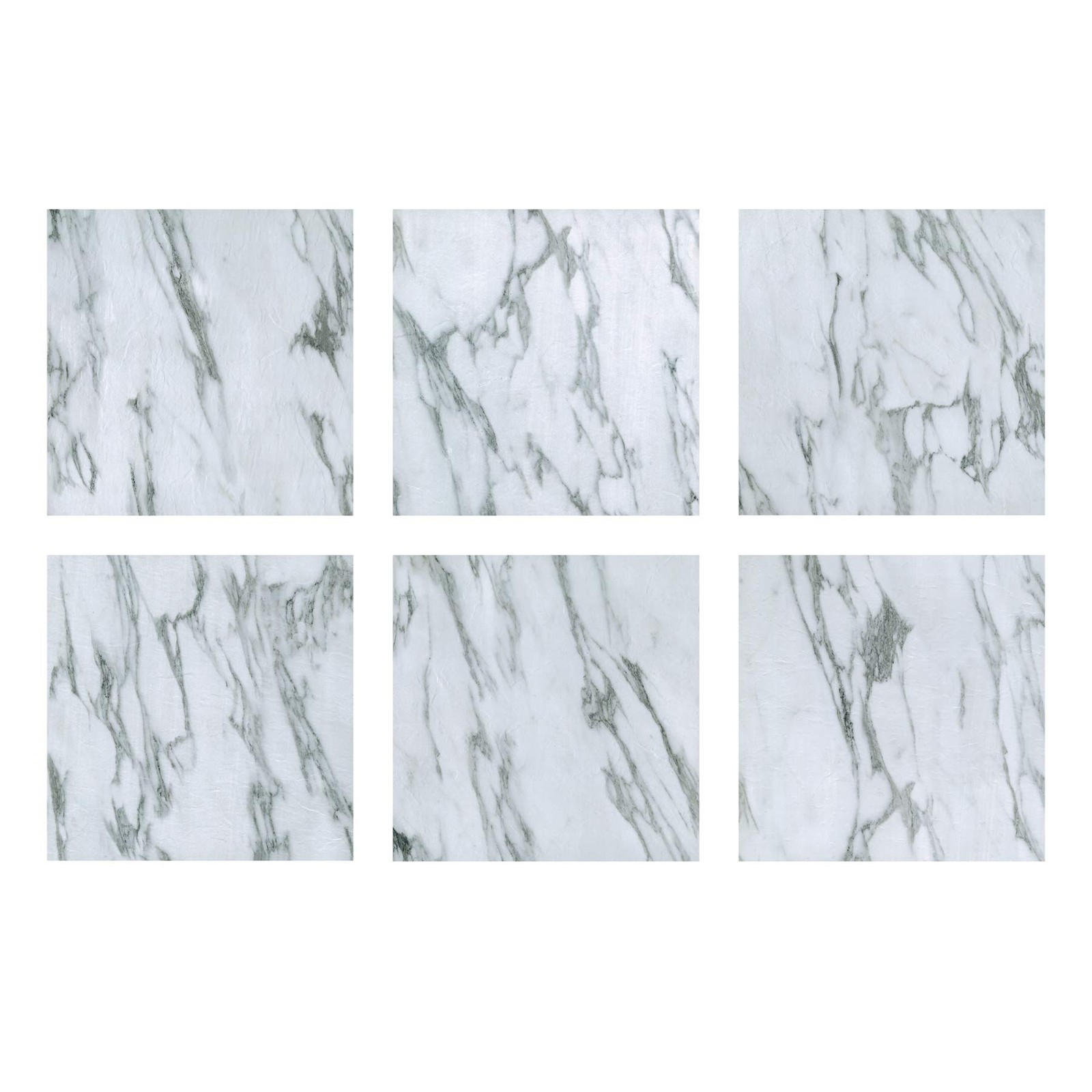 FloorPops FP3329 Opaline Peel Stick Floor Tiles, 10 Sq Ft (Pack of 1), White