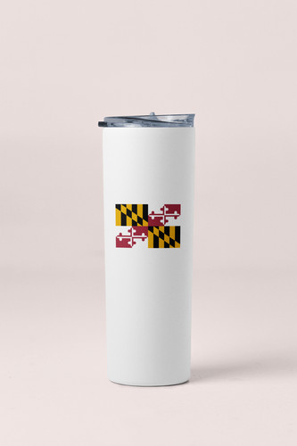 State of Maryland Flag Sticker Decal USA Maryland State