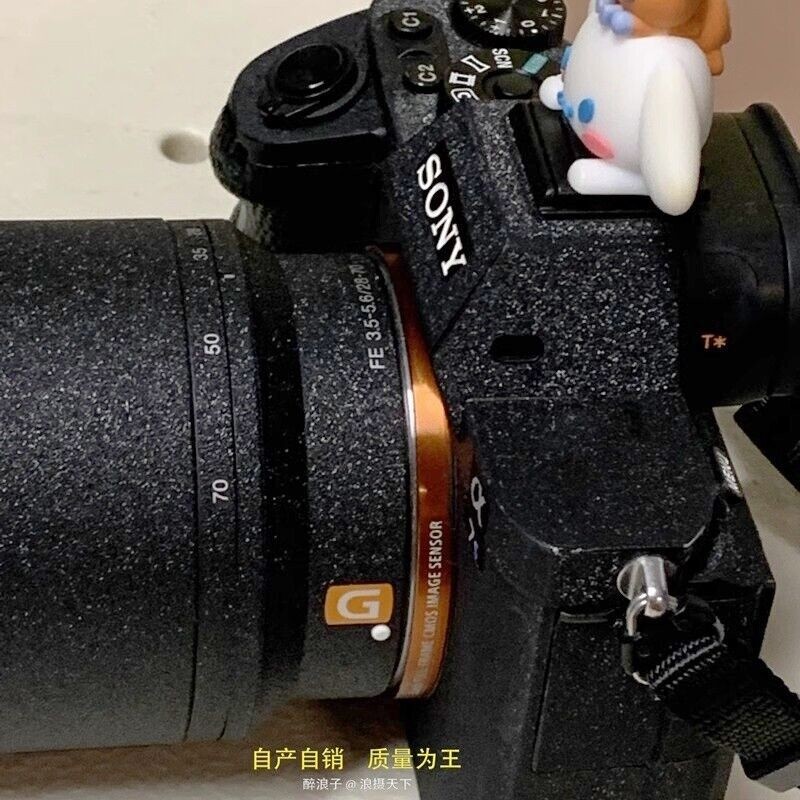 Logo Decal Vinyl Sticker For SONY Camera Camcorder Photography DSLR Photo