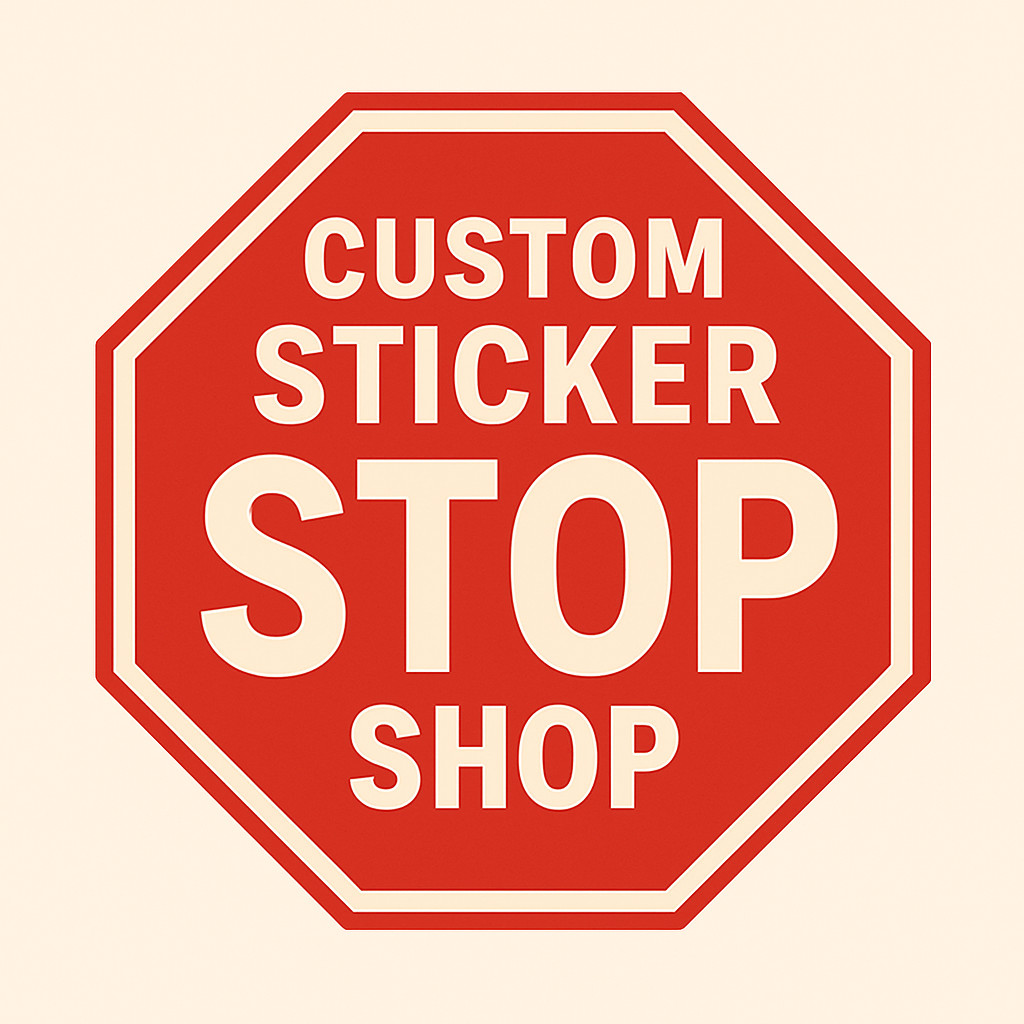 Design Your Own Custom Vinyl Sticker | Upload Your Photo | Personalized Stickers