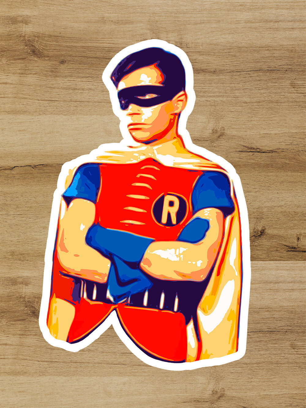 Batman & Robin Dark Knight Premium Decal Sticker Laptop Car Window Drawing
