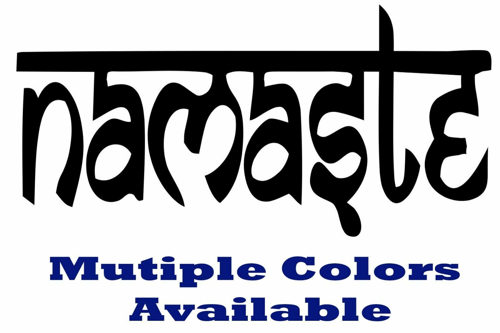 Namaste – Tibet Buddha Yoga – Vinyl Sticker Decal Wall Art Decor Car Truck