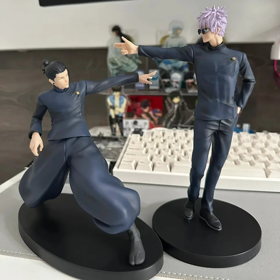 2 kinds 17cm Japanese Anime Jujutsu Kaisen Figure Gojo Satoru Action Figure PVC