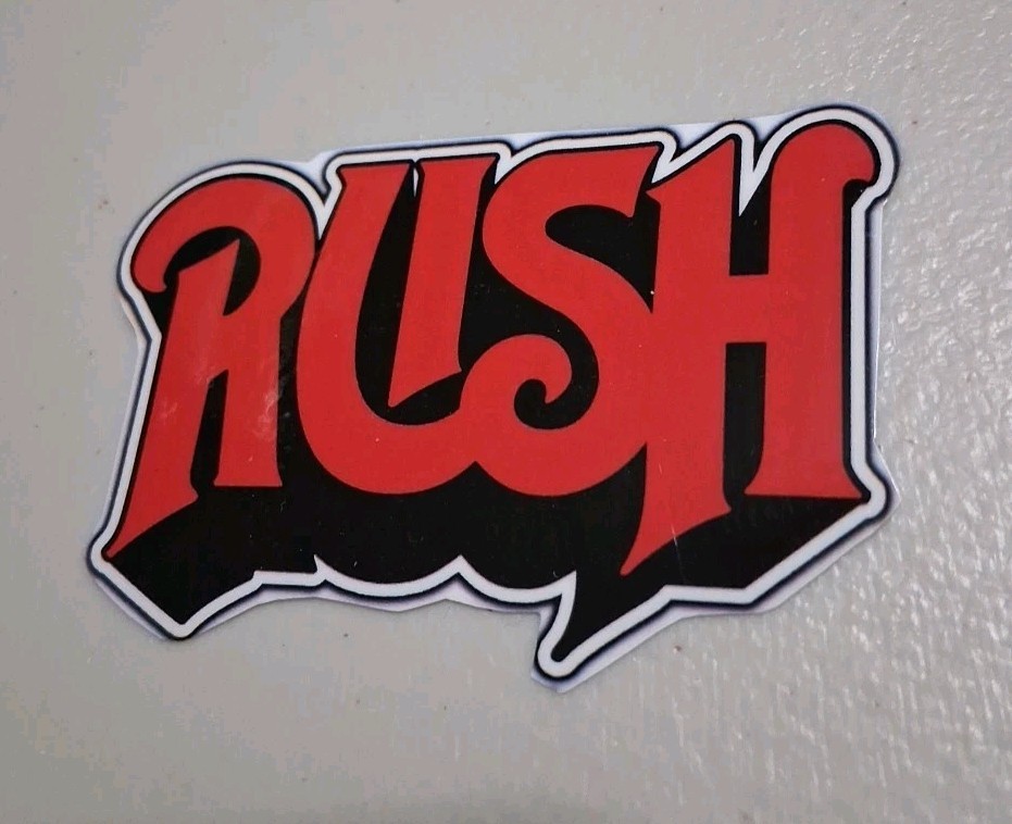 Rush Vinyl Sticker NEW