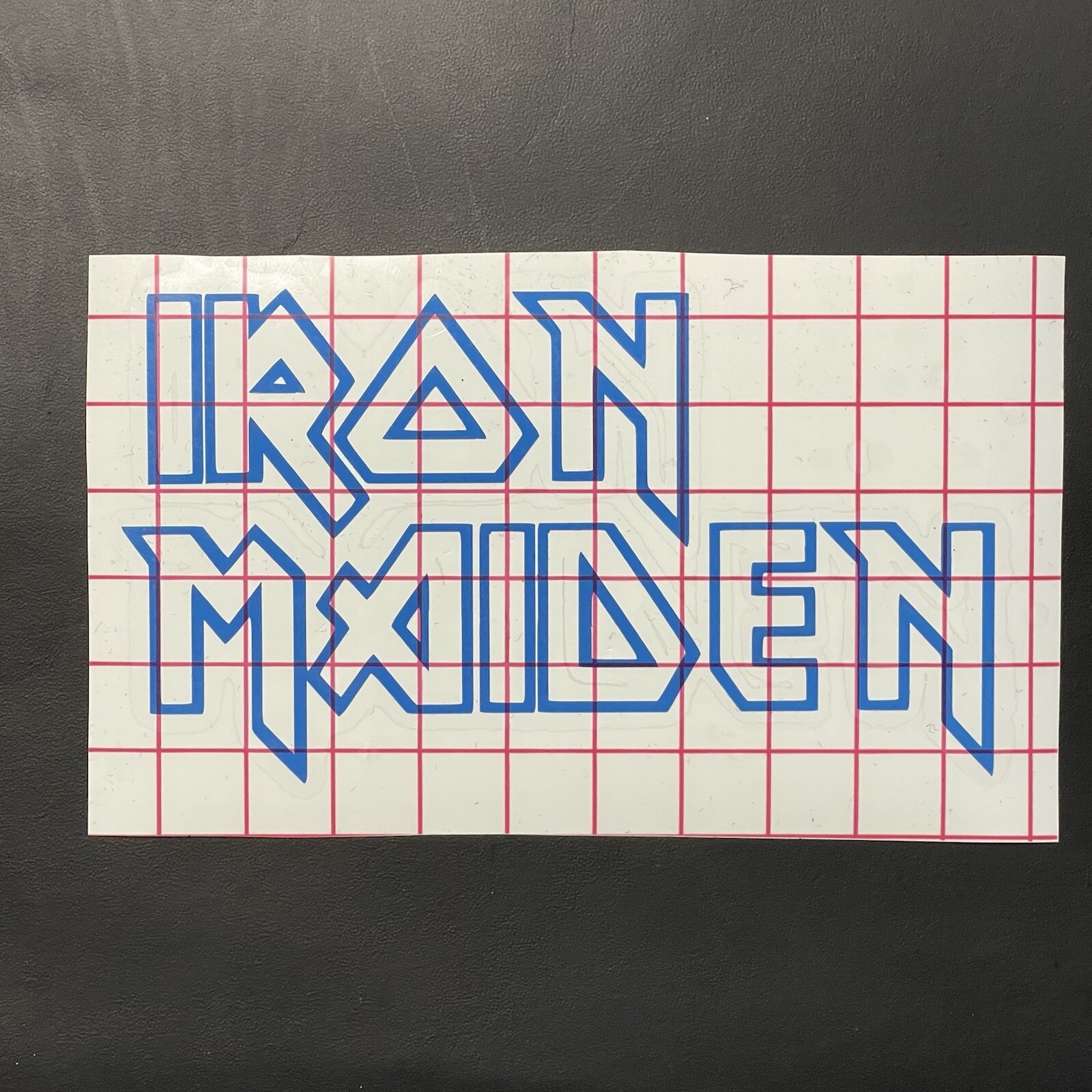Iron Maiden Vinyl Logo Sticker Decal Heavy Metal Band Car Judas Priest Accept