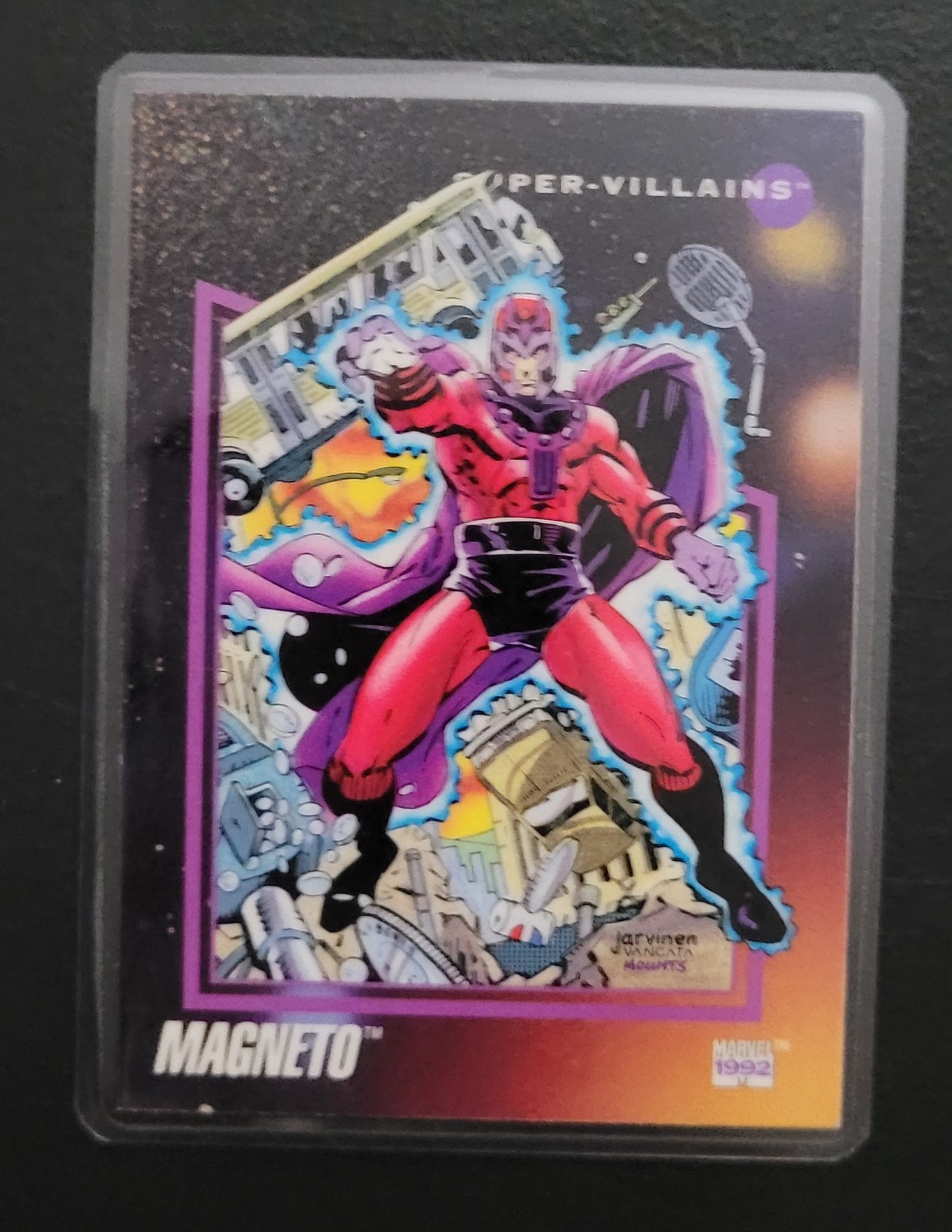 1990's Impel Marvel Univ Super Villains Fridge/Locker/Cabinet Laminated Magnet