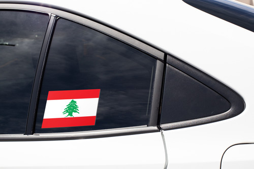 Lebanon Flag Sticker Decal