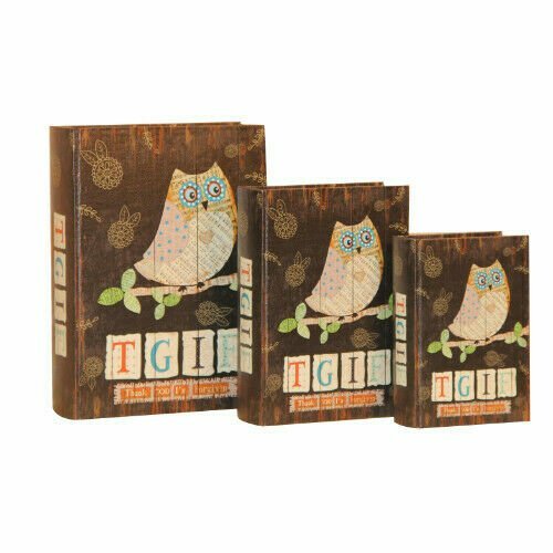 Pacific Giftware T.G.I.F Thank God I'm Forgiven Decorative Book Boxes Diversion