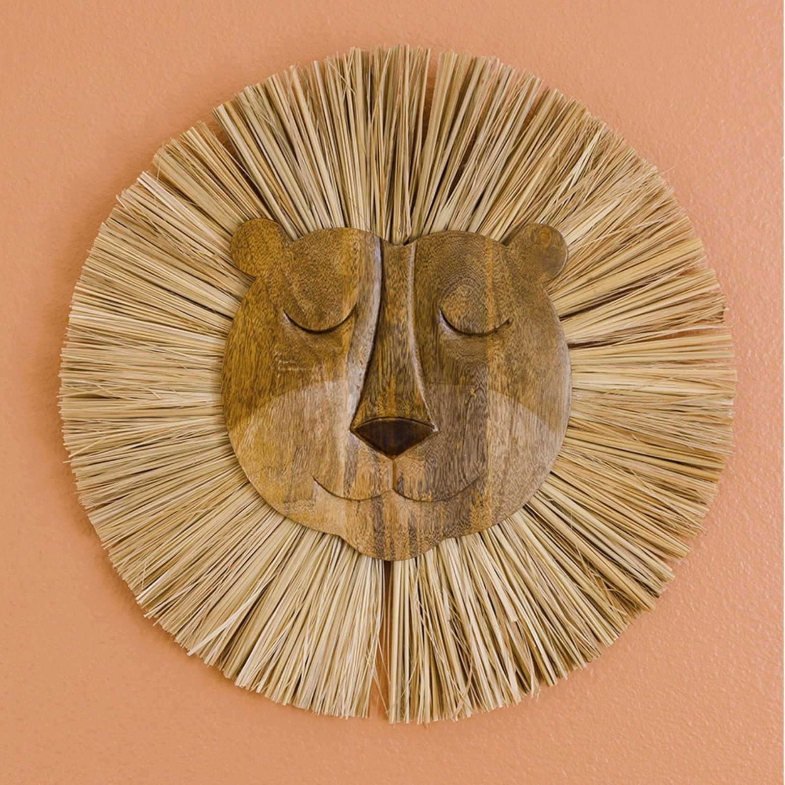 Handmade Wood Animal Safari Wall Art for Nursery Decor, Boho Jungle Theme, fo…