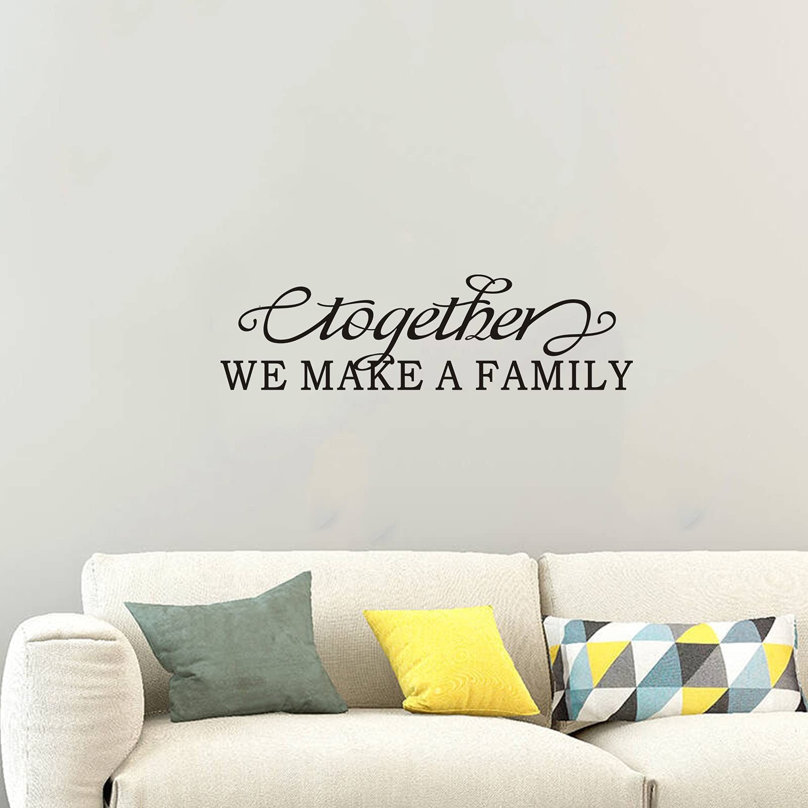 Family Wall Art, Family Wall Stickers, (Easy to Apply), Vinyl Wall Decor Art …