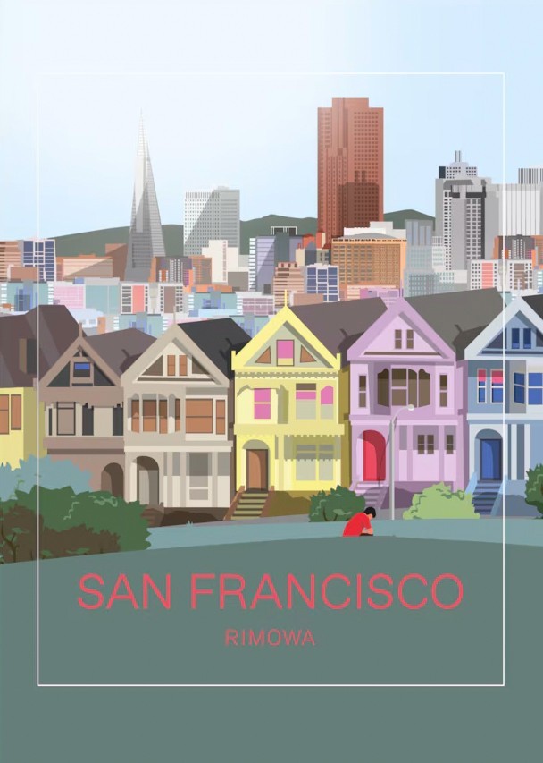 🌍 RIMOWA City Stickers – Collection 1
