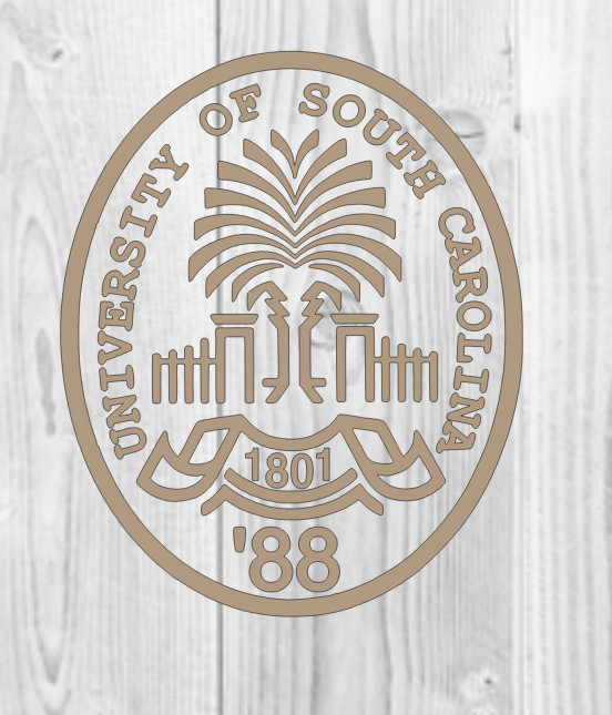 USC – South Carolina Grad Year – Gamecocks- Vinyl Decal – Auto Stanley Laptop